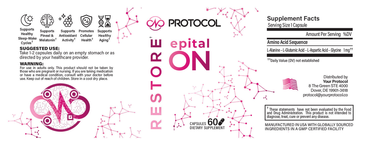 EpitalON. 1mg, 60 Capsules