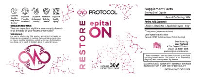 epital ON. 3mg, 30 Capsules