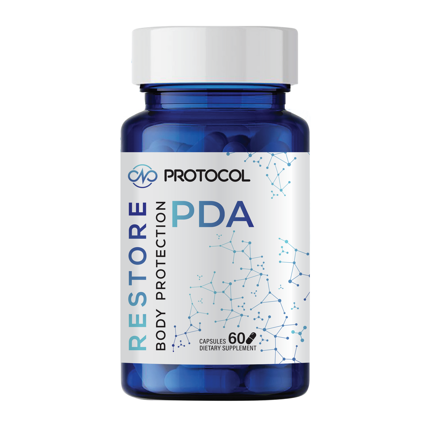 Restore PDA, 500mcg, 60 Capsules Restore Body Protection PDA