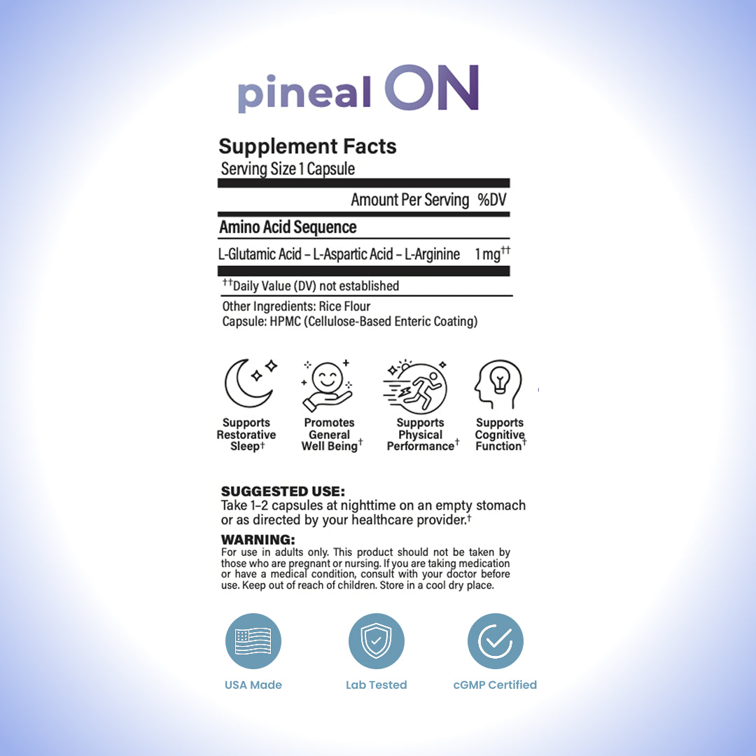 pineal ON, 1mg, 60 Capsules